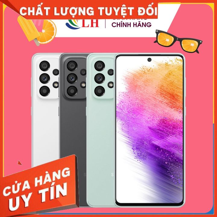 Điện thoại Samsung Galaxy A73 5G (8GB/128GB) - Hàng Chính Hãng Full Box Full Seal.