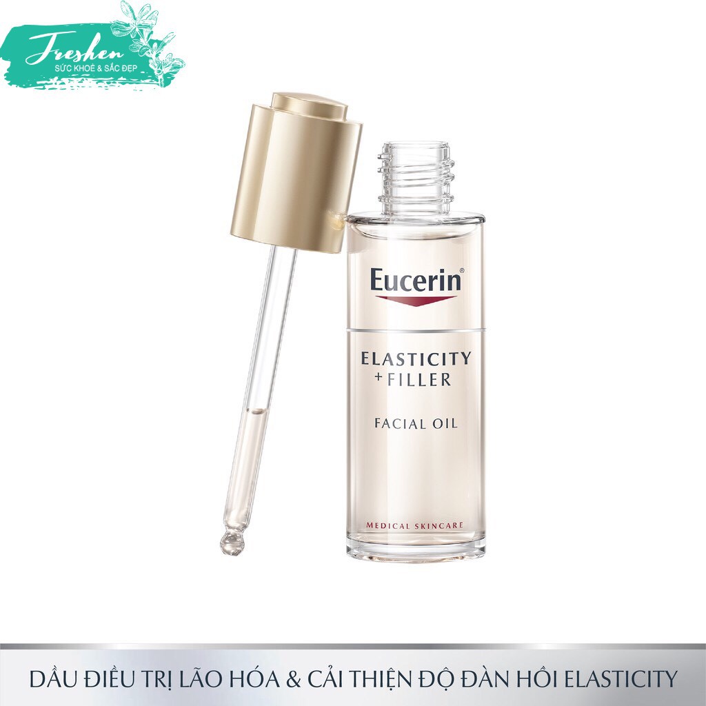 ✅ (CHÍNH HÃNG) Dầu dưỡng da ngừa lão hóa Eucerin Hyaluaron- Filler Elasticity 30ml - &quot;Eucerin Elasticity + Filler Facial