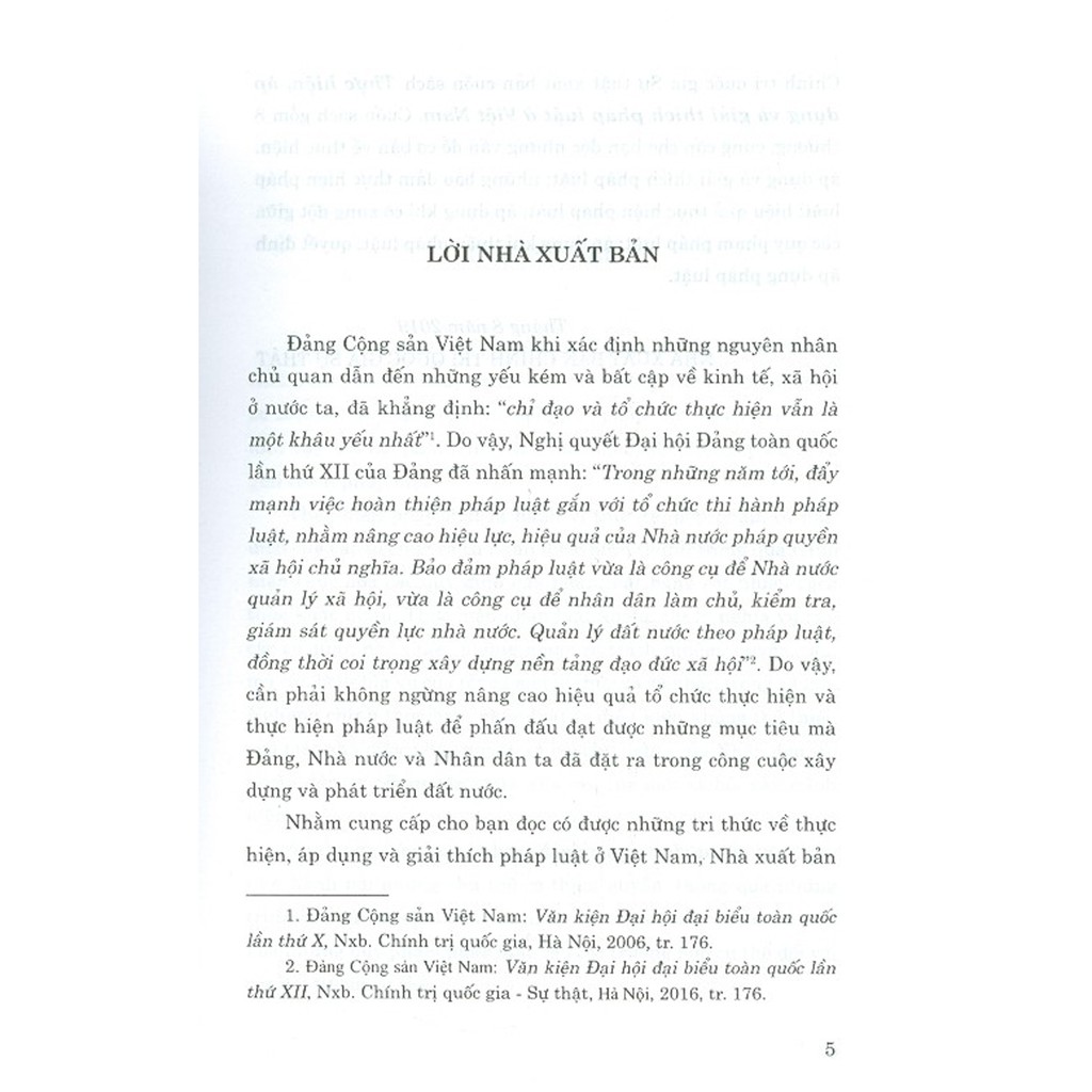 Sách - Thực Hiện, Áp Dụng Và Giải Thích Pháp Luật Ở Việt Nam | BigBuy360 - bigbuy360.vn