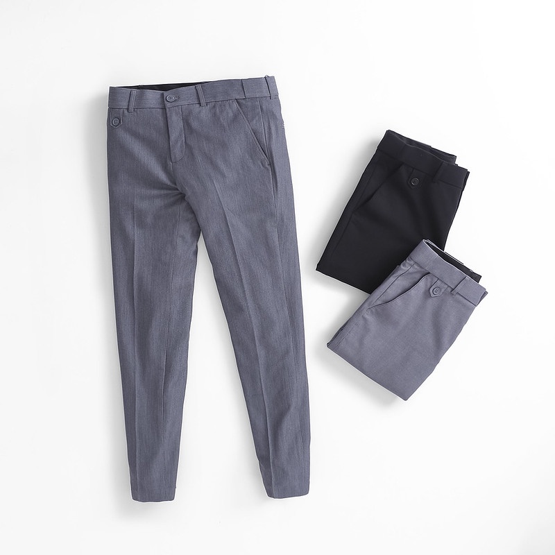 Quần âu nam TORANO form slim-fit điều chỉnh cạp kiểu Hàn Quốc DABT064