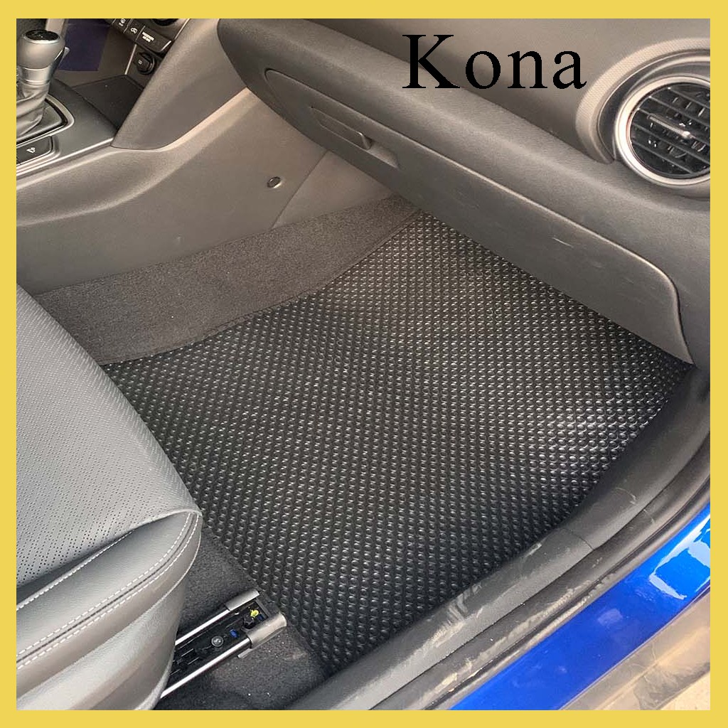 Thảm lót sàn ô tô Kata cho xe Hyundai Kona - cao cấp - không mùi - không ẩm mốc - dễ vệ sinh