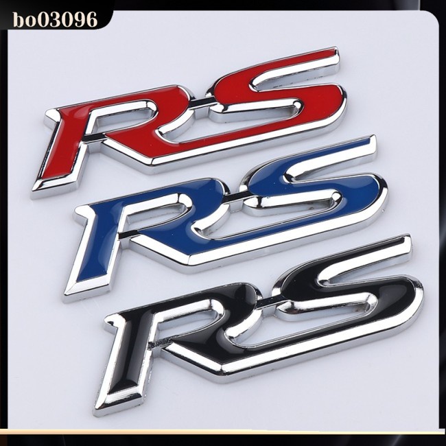 Decal Chữ RS BO Trang Trí Xe Hơi Ford