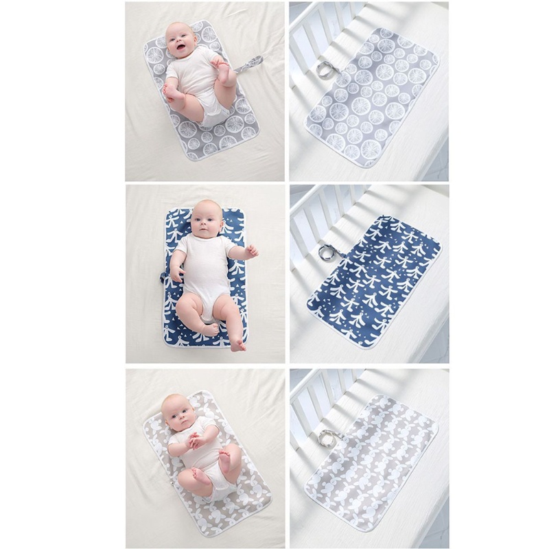 Thảm Lót Thay Tã Chống Nước Chống Rò Rỉ Đa Năng Cho Bé