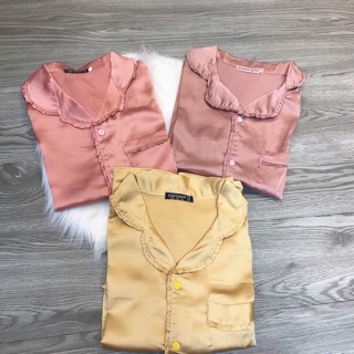 Bộ lụa mặc nhà cao cấp