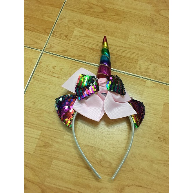 Băng đô bé gái Unicorn siêu xinh đa dạng các kiểu  headband