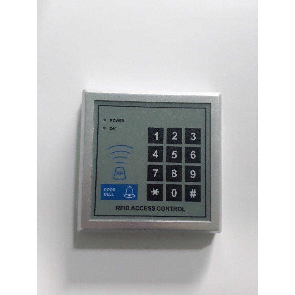 Đầu đọc thẻ từ RFID và bàn phím số tần số + 10 thẻ từ