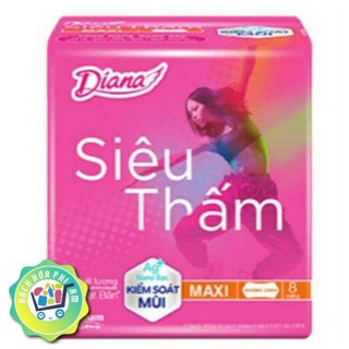 Băng Vệ Sinh Diana siêu thấm maxi 8M