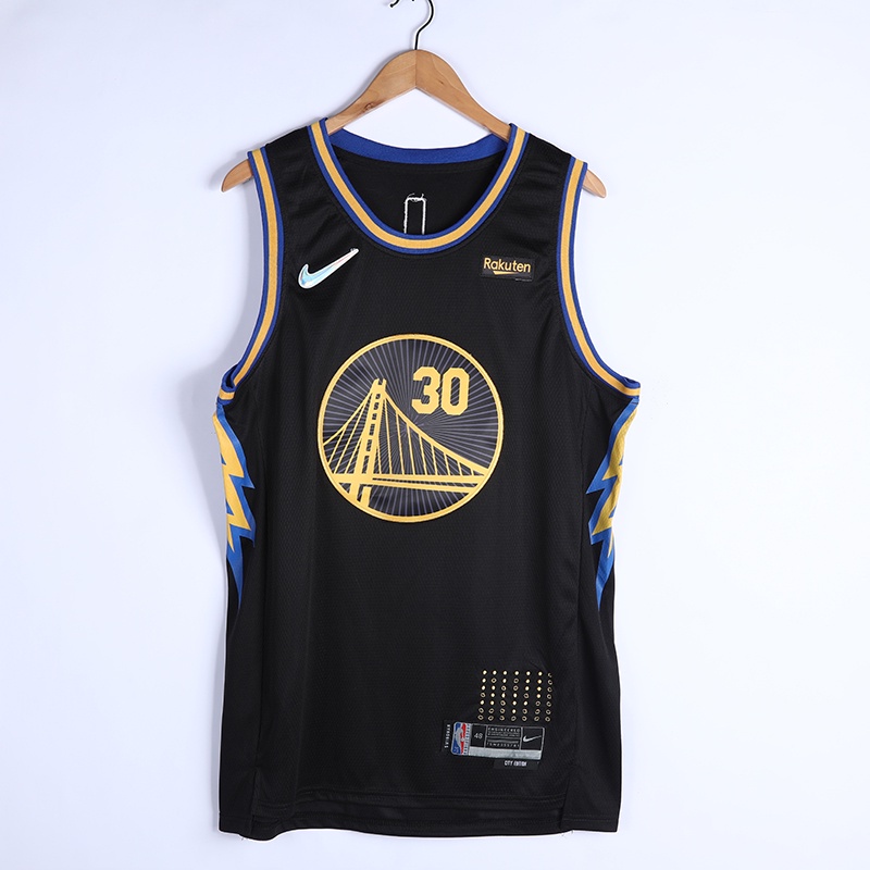 Áo Bóng Rổ Số 30 Stephen Curry city Số 75th 2022