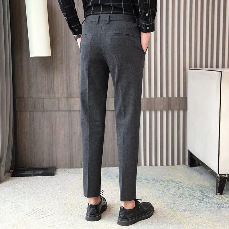 Quần tây nam BASIC vải cotton hơi co dãn - TILANO