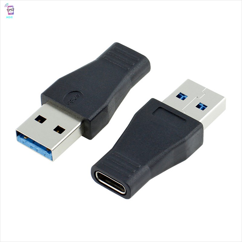 MG Laptop USB 3.0 Male to USB 3.1 Type C Female Data Converter Desktop USB3.1 Type-C to USB-C Female Port OTG Adapter @vn