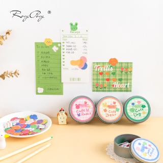 Bộ 100 Miếng Dán Dễ Thương Trang Trí Album