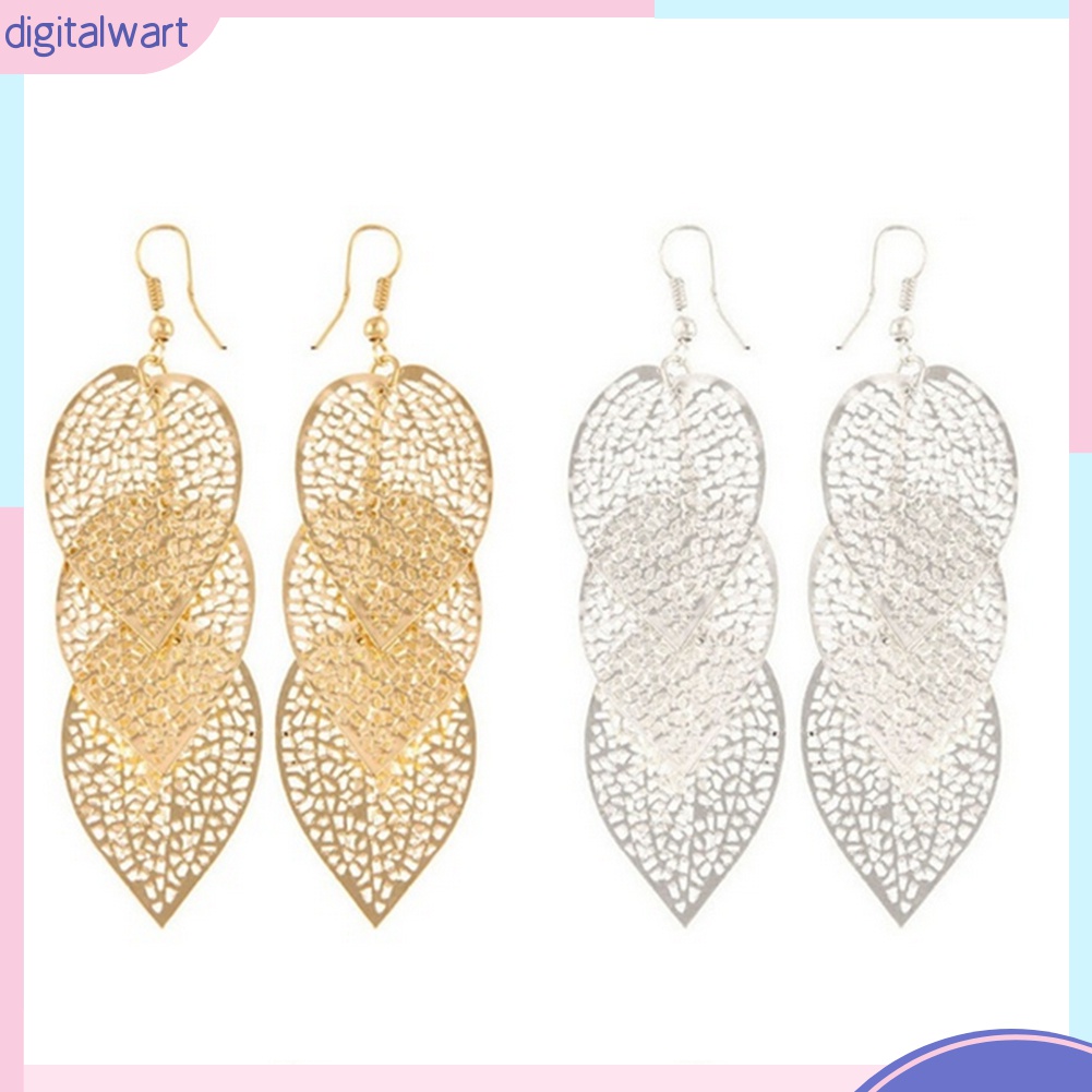 Bông Tai Hình Chiếc Lá Thời Trang Dành Cho Nữ