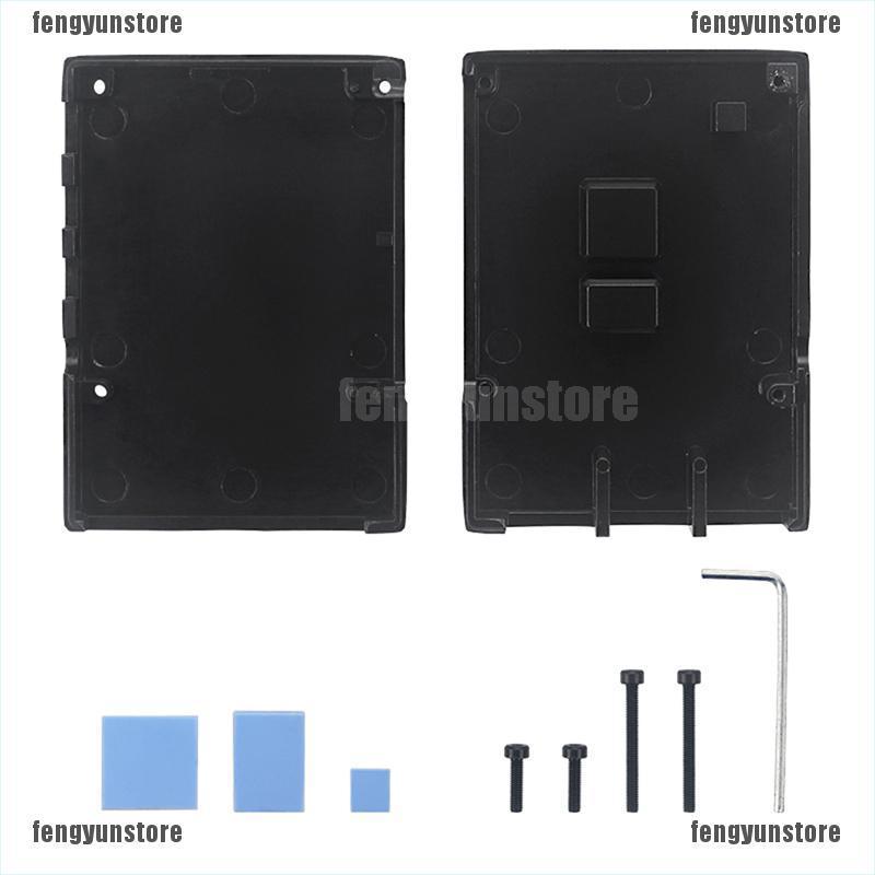 Vỏ Nhôm Kèm Quạt Tản Nhiệt Cho GeeekPi Raspberry Pi 4 CNC