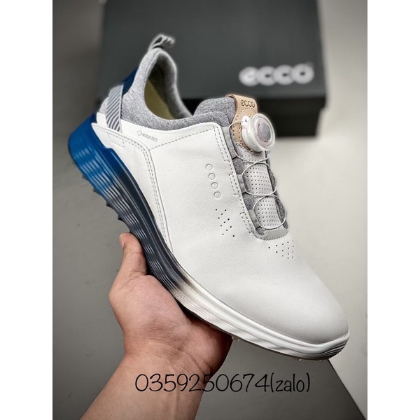 Giày golf nam, giày golf ecco nam nút vặn tiện lợi