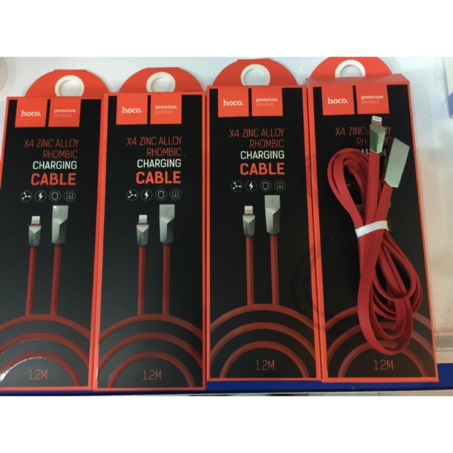 Cáp sạc iphone HoCo