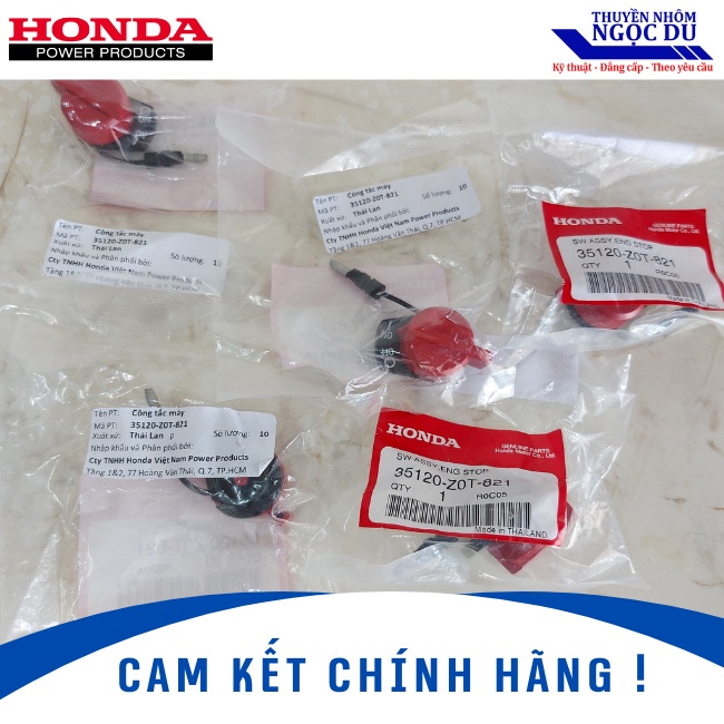 Công Tắc Máy Honda GX160, GX200, Dùng Cho Động Cơ Xăng HONDA, Chạy Thuyền, Chạy Xuồng, 35120-Z0T-821