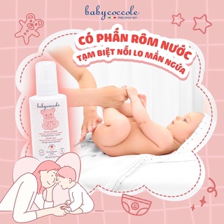 Phấn Rôm BABYCOCOLE Dạng Nước Chiết Xuất Tinh Chất Bột Bắp Cho Bé Sơ Sinh 125ml