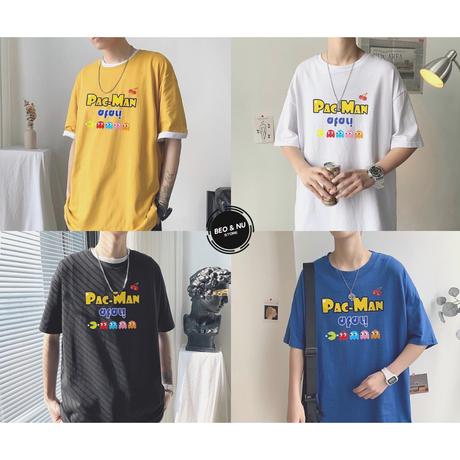 Áo Thun Form Rộng Tay Lỡ - PAC-MAN