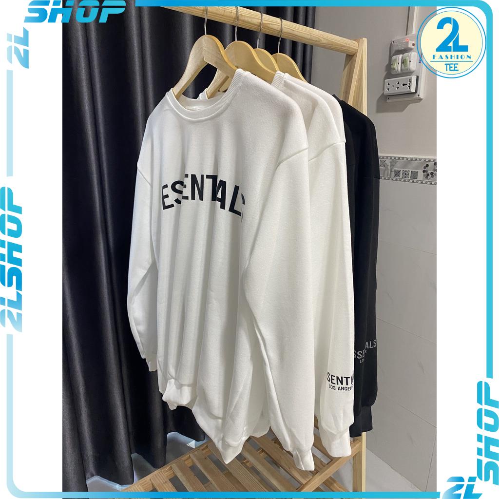 Áo sweater FEAR OF GOD FOG ESSENTIALS SS20 Unisex nam nữ Nỉ Bông oversize form rộng