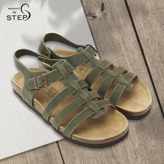 [Sandal] Giày đế trấu Unisex Da Quai chiến binh (Size 35-39)