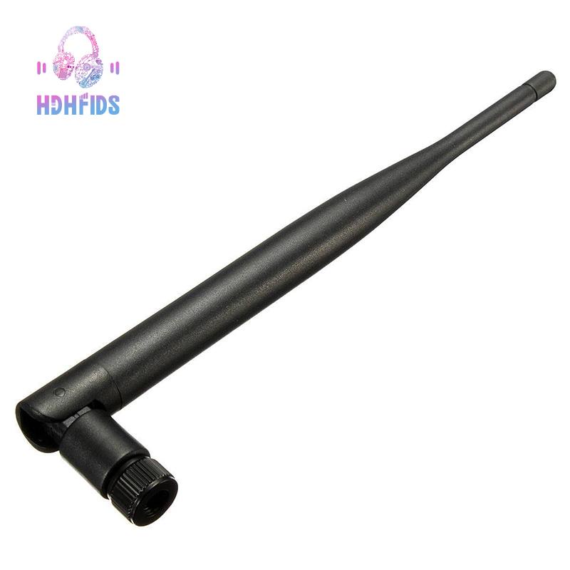Ăng Ten Tăng Áp 2.4GHz 5DBI RP-SMA WLAN Cho Bộ Định Tuyến em Bé