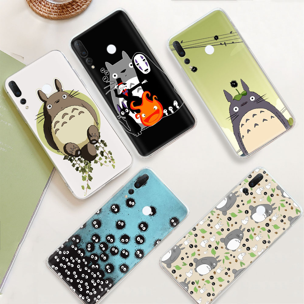 Ốp Điện Thoại Trong Suốt Hình Totoro Dễ Thương Cho Samsung Galaxy A20 A50S A30S A10 A70S A20S A70 A9 A7 A10S A50 A8 A30 Ty75
