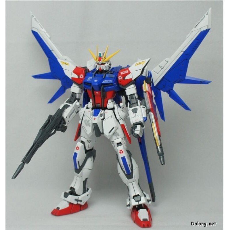 Mô Hình Lắp Ráp Phát Triển Trí Tuệ Gundam MG 6632 Build Strike Full Package Daban