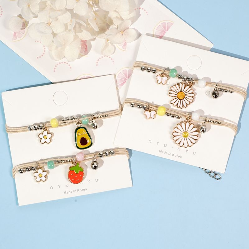 [Mã FAMAYFA giảm 10K đơn 50K] Vòng tay nữ lắc tay trái cây hoa quả dễ thương , hoạt hình Tom House | BigBuy360 - bigbuy360.vn