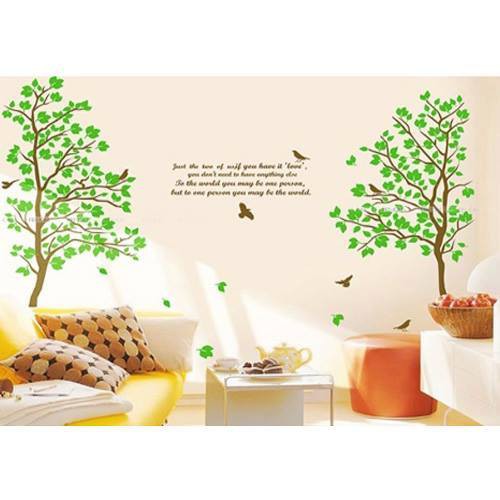 Decal dán tường cây 6 kiểu ( 1m8*2m) | BigBuy360 - bigbuy360.vn