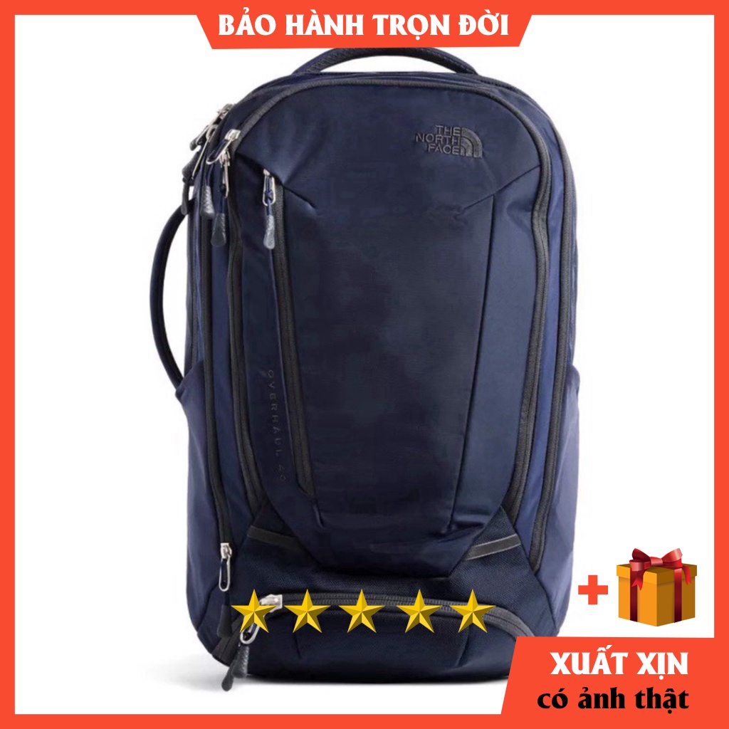 Balo The North face Overhaul 40L Cao Cấp BẢO HÀNH TRỌN ĐỜI [ NHIỀU NGĂN TIỆN DỤNG] ngăn riêng đựng laptop