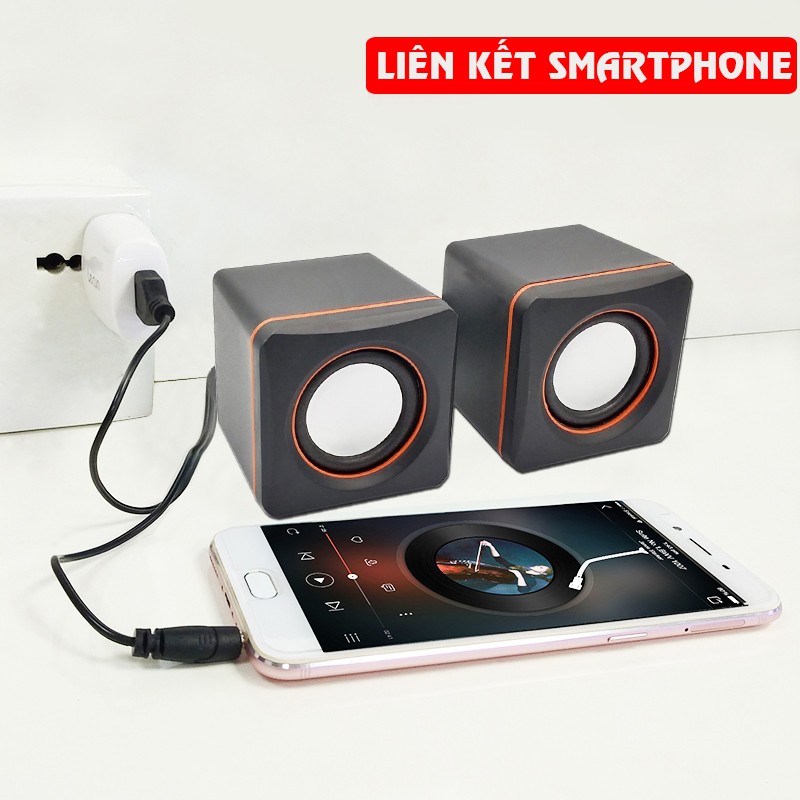 Loa mini usb 3.5mm G101 cho PC/Laptop/Notebook/Tablet