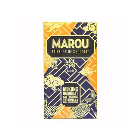 Socola Marou vị Kumquat Tiền Giang 68% cacao