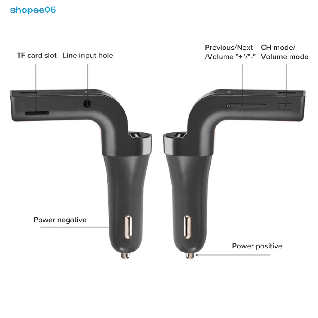 Máy nghe nhạc không dây PEMG Bluetooth 2.1 cho xe hơi xe tải