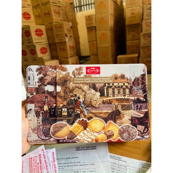 Bánh Tresor Dore hộp chữ nhật 270g