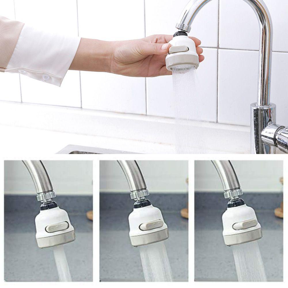 PISTA Aucet Tăng Cường Xoay 360 Độ ​​Miếng Lọc Rác Bồn Rửa Chén