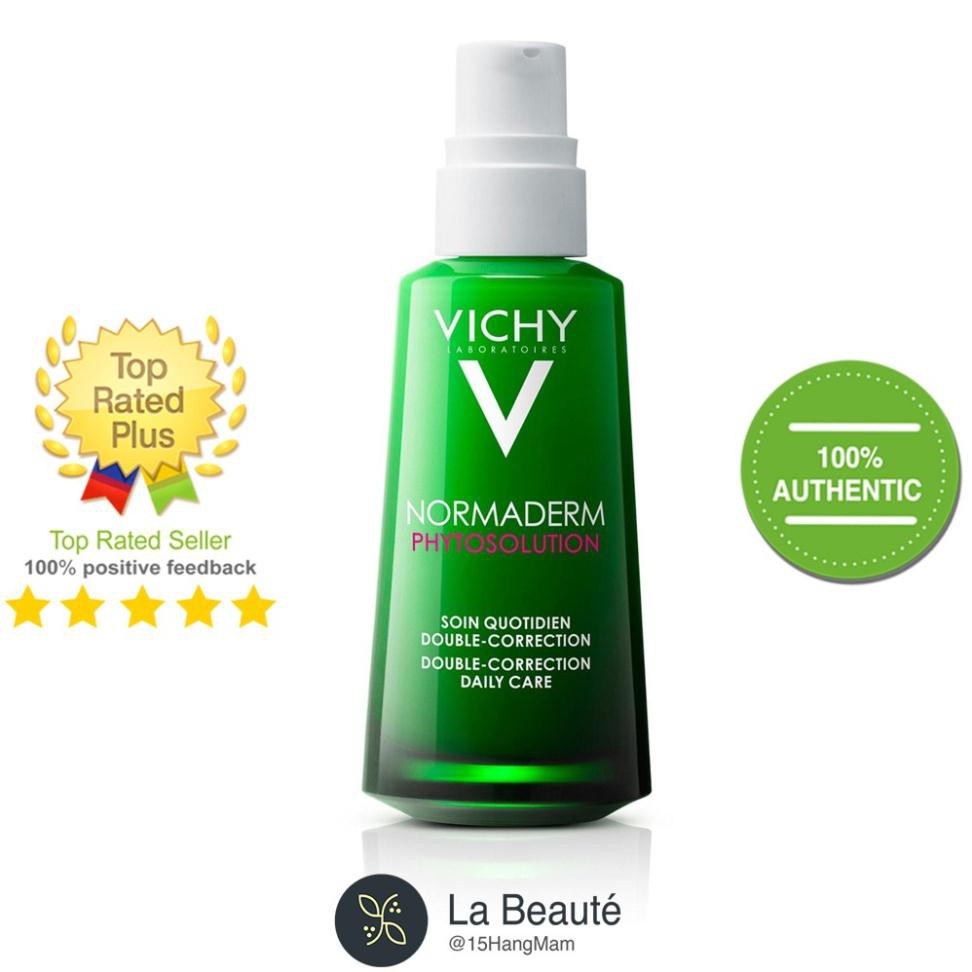 Vichy Normaderm Phytosolution Soin Quotidien Double - Correction - Kem Dưỡng Ẩm Cho Da Mụn 50ml