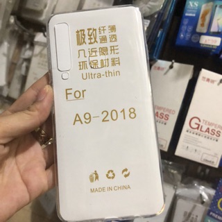 Samsung Galaxy A9 2018 ốp dẻo silicon trong suốt siêu mỏng