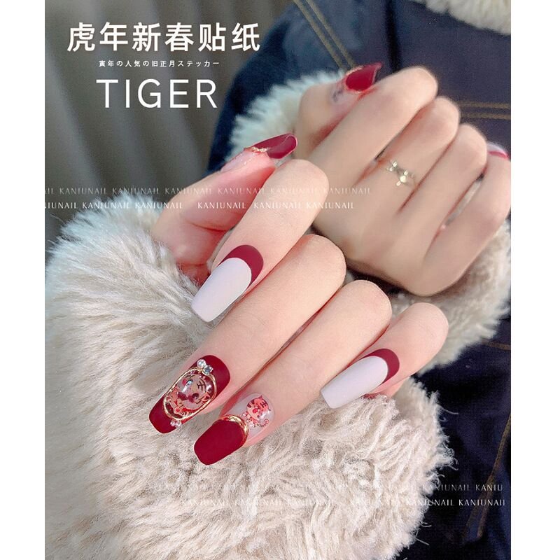 Sticker Mẫu Tết 2022 | Hình Dán Móng Tay