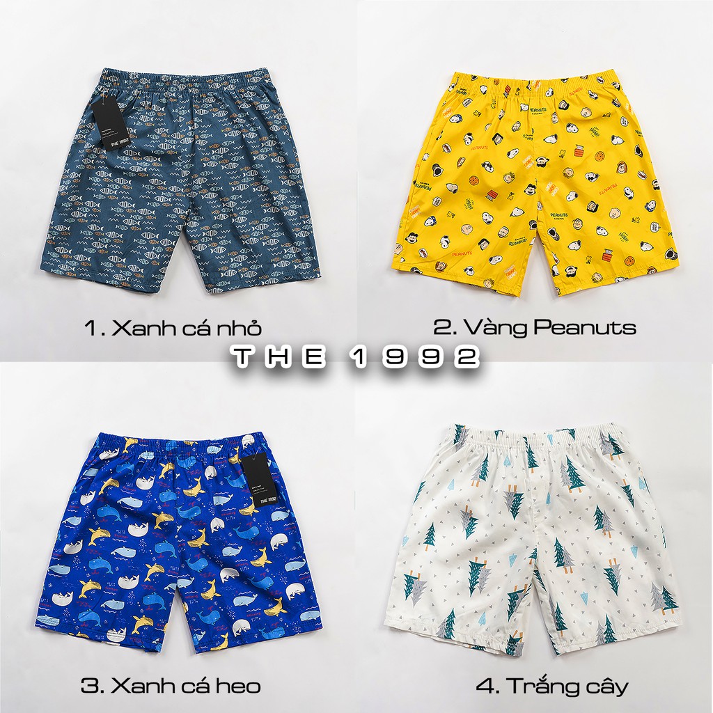 Quần cộc nam THE 1992 Quần đùi short cartoon | BigBuy360 - bigbuy360.vn