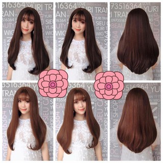 Tóc giả nguyên đầu cúp đuôi