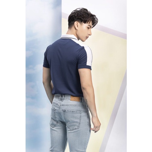Áo Polo Vải Dệt Color Block PL0S107 | BigBuy360 - bigbuy360.vn