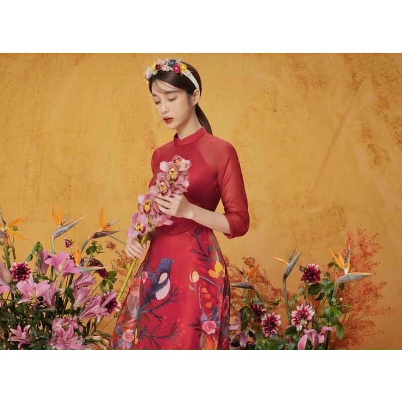 Áo dài *Như Ý-Tú Ảnh* chào xuân 2022 phù hợp đi du xuân dạo phố đầu năm🥰🥰