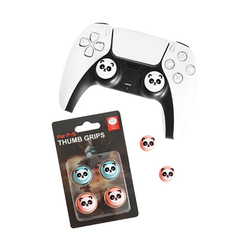 Set 4 Vỏ Bọc Bảo Vệ Nút Bấm Điều Khiển Chơi Game zzz Bằng Silicon