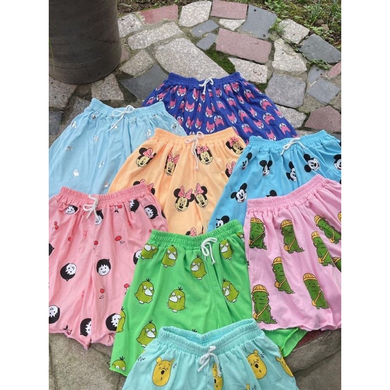 Quần Đùi Nữ ❤FREESHIP❤Đùi Nữ Hoạ Tiết Kute | BigBuy360 - bigbuy360.vn