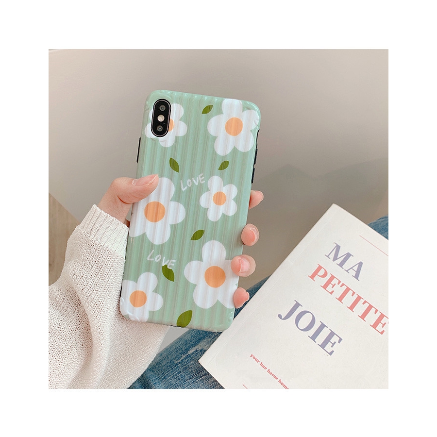 Ốp Điện Thoại Chống Rơi In Hình Hoa Xinh Xắn Cho Iphone 8 Plus / 7 P / 6s | BigBuy360 - bigbuy360.vn