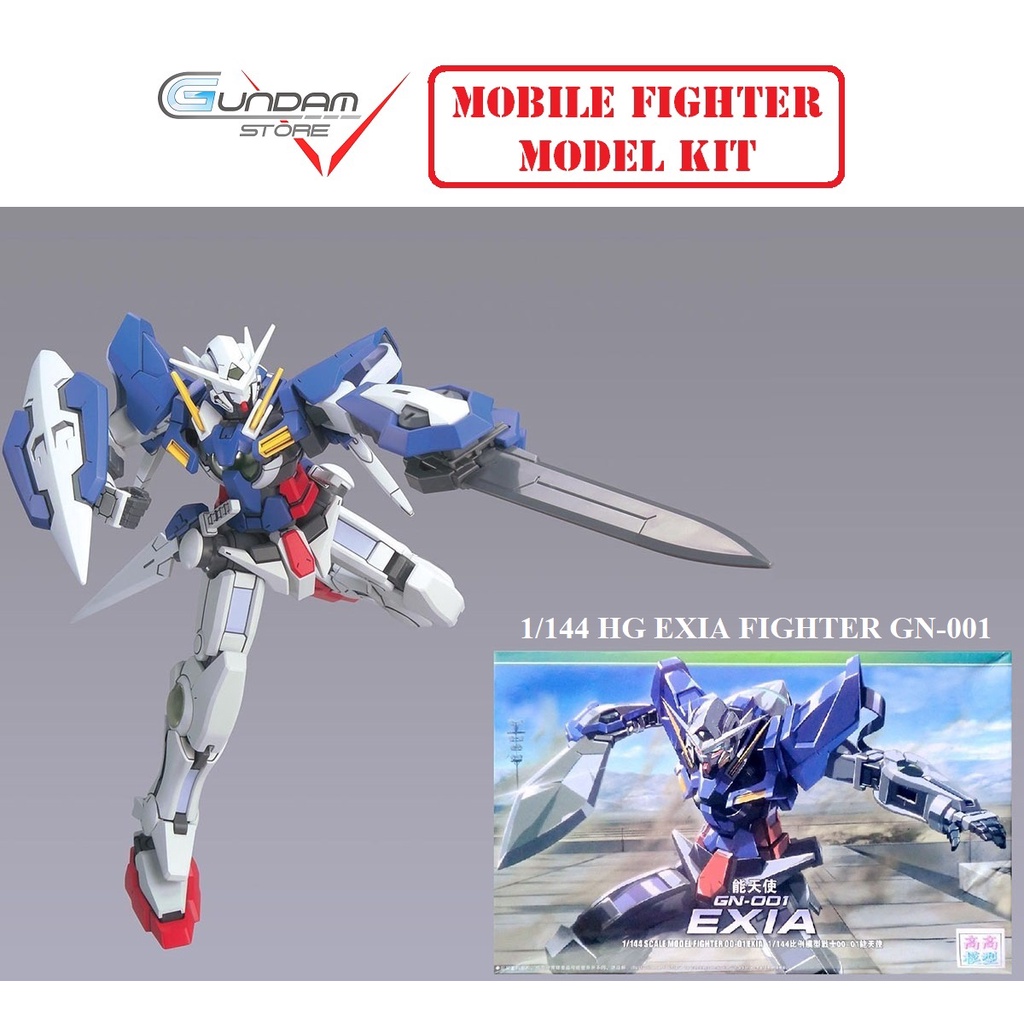 Mô Hình Gundam HG Exia Fighter TT Hongli GN-001 1/144 Đồ Chơi Lắp Ráp Anime