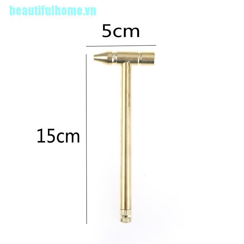 Búa Bỏ Túi Mạ Đồng Thau | BigBuy360 - bigbuy360.vn