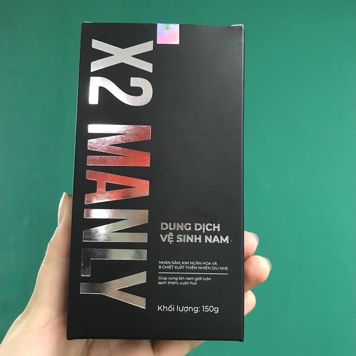 [Mua 1 tặng 1] Dung Dịch Vệ Sinh Nam X2 Manly - Làm sạch tức thì Lưu hương 24h dung tích 150g Cocayhoala