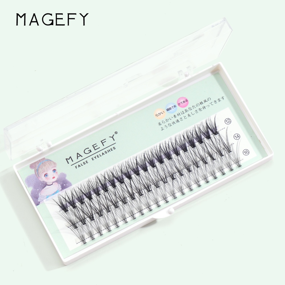 Hộp lông mi giả MAGEFY 6 size trang điểm chuyên nghiệp