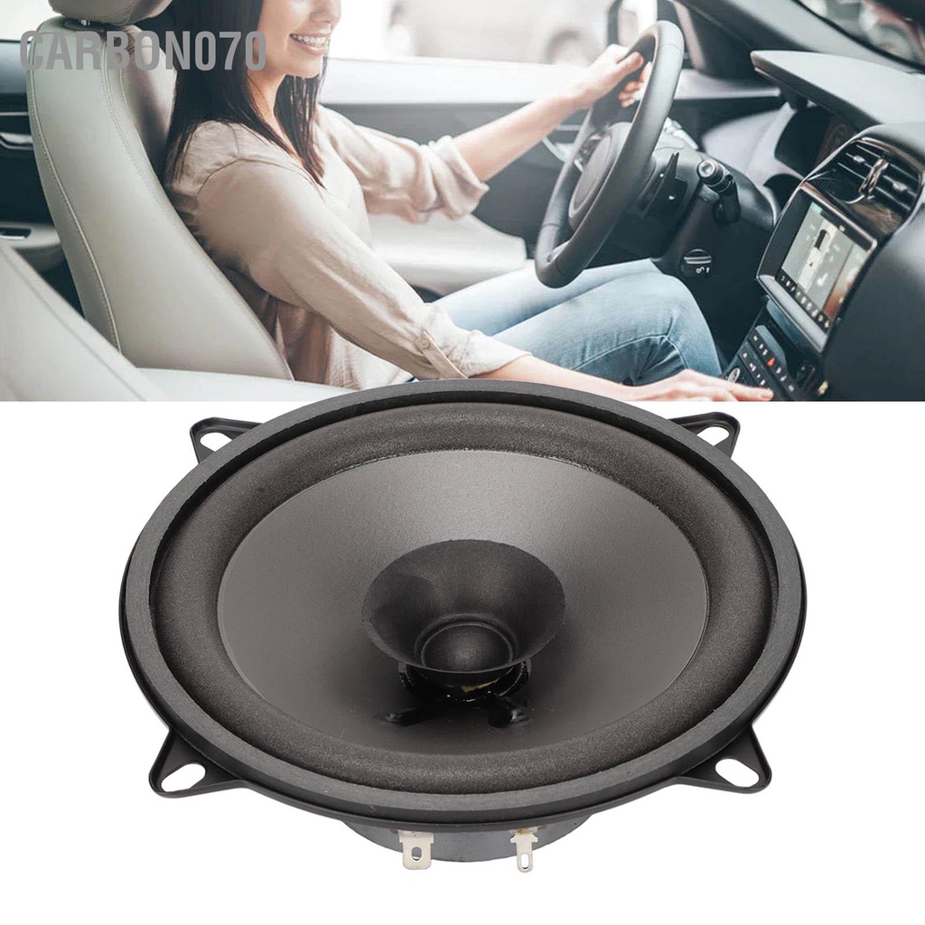 [Hàng Sẵn] Loa Cánh Cửa Xe Hơi Ô Tô 400W Midrange 5in 4 OHMS 93dB 60Hz - 20KHz Màu Đen【Carbon070】